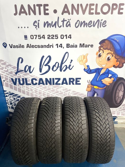 4x 205/55/16 Continental M+S  în stare foarte bună!