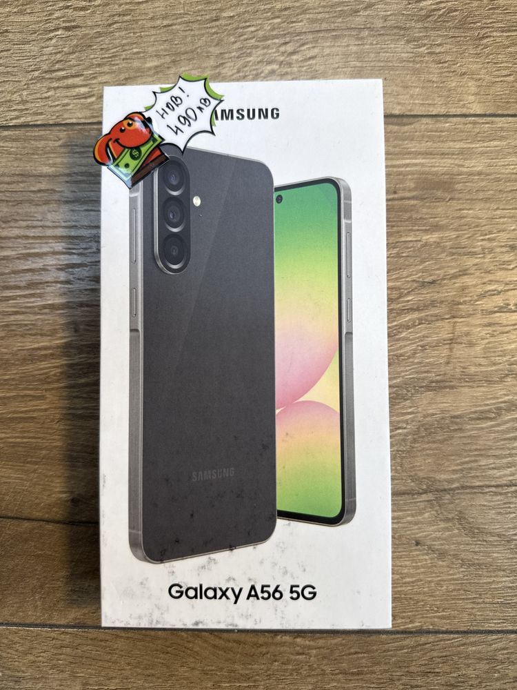 Samsung a56’graphite 8/128gb Нов!