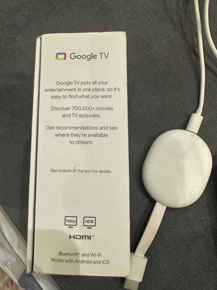 Google TV смарт приставка