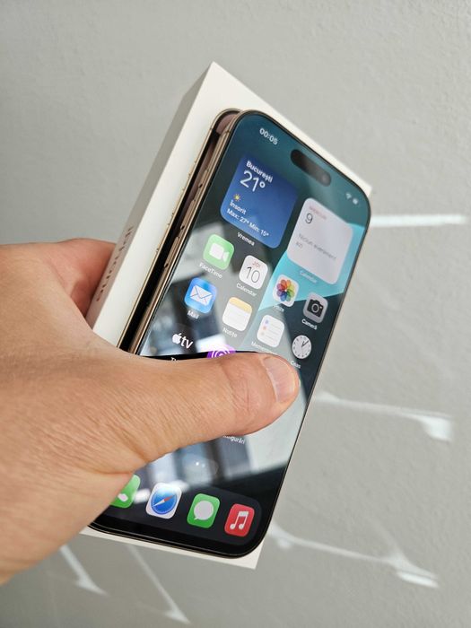 iPhone 16 Pro, 128 gb, neverlock, la cutie, garantie.