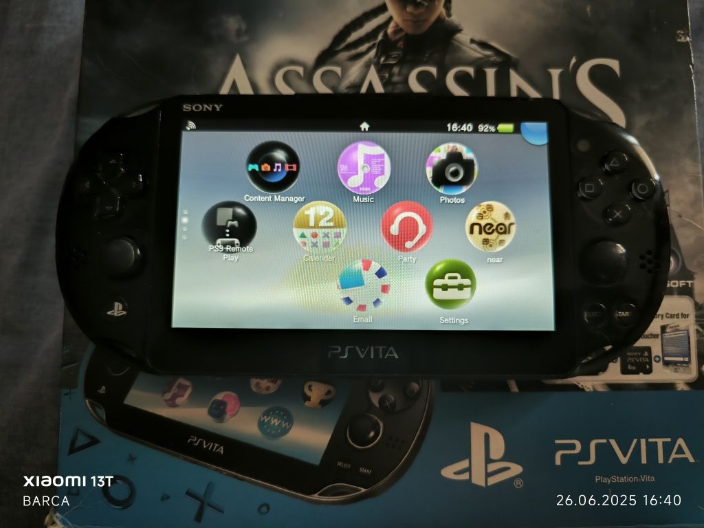 Ps Vita Slim с много игри и в перфектно състояние