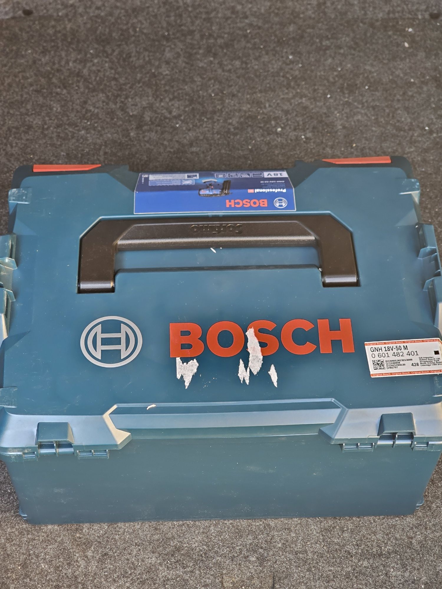 Pistol pentru cuie pe acumulator BOSCH Professional GNH 18V-50 M, 18V,