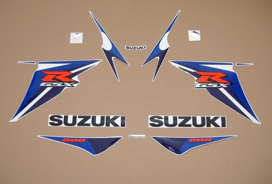 Стикери Сузуки 600 GSXR 2012г.-2016г. Suzuki лепенки l2 l3 l4 l5 л2 л3
