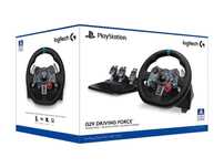 Logitech G29 + коробка передач для Playstation и ПК  . Новый запечатан