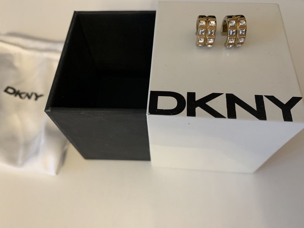 Cercei DKNY, Swarovski, originali NOI