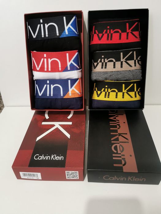Boxeri bărbați - Calvin Klein / 95 % bumbac, 5% elastan