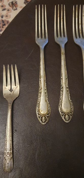 Set furculite vechi Alpacca