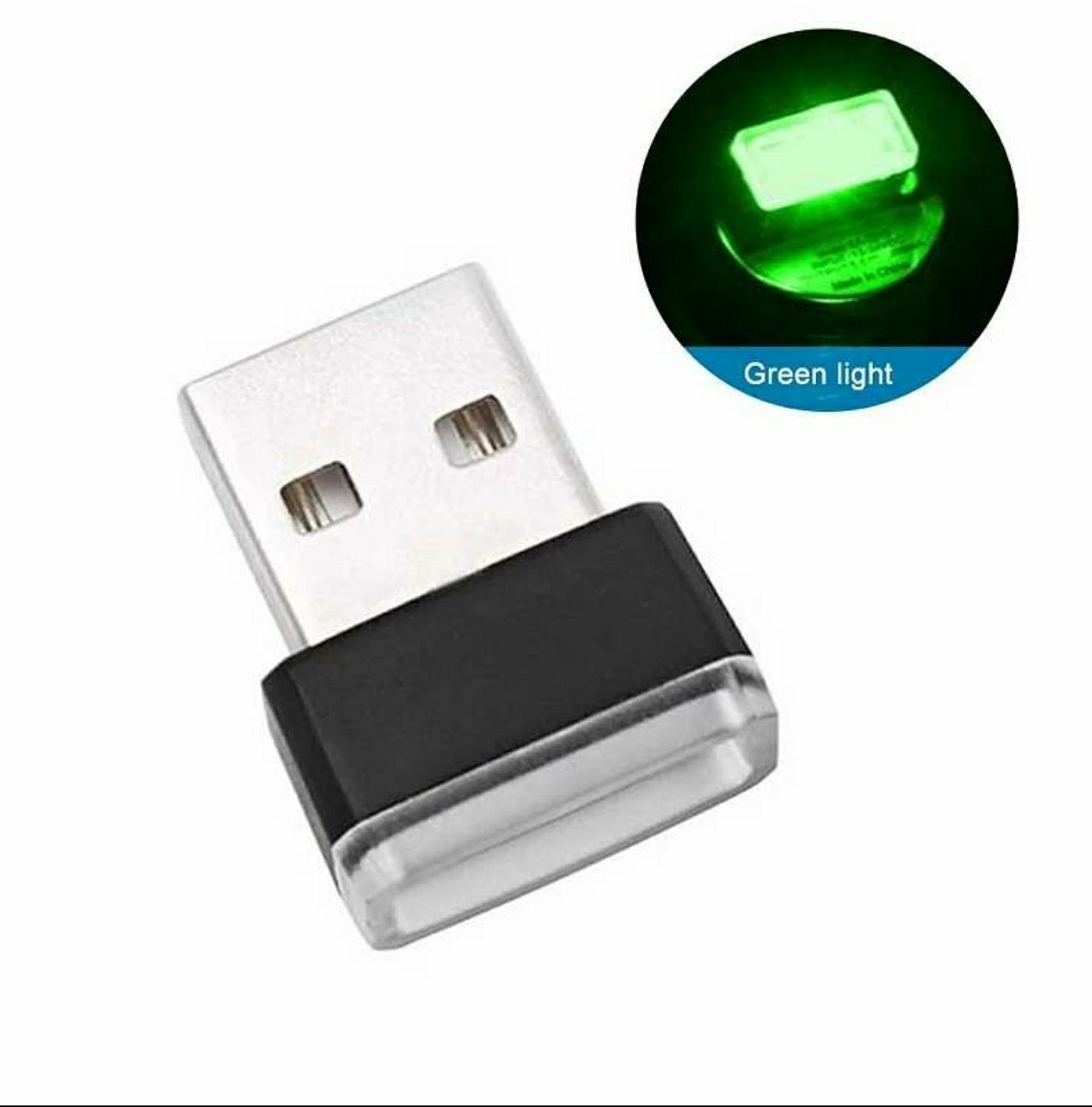 Mini stick USB cu lumină LED  ambientală. Laptop, PC, Masina.