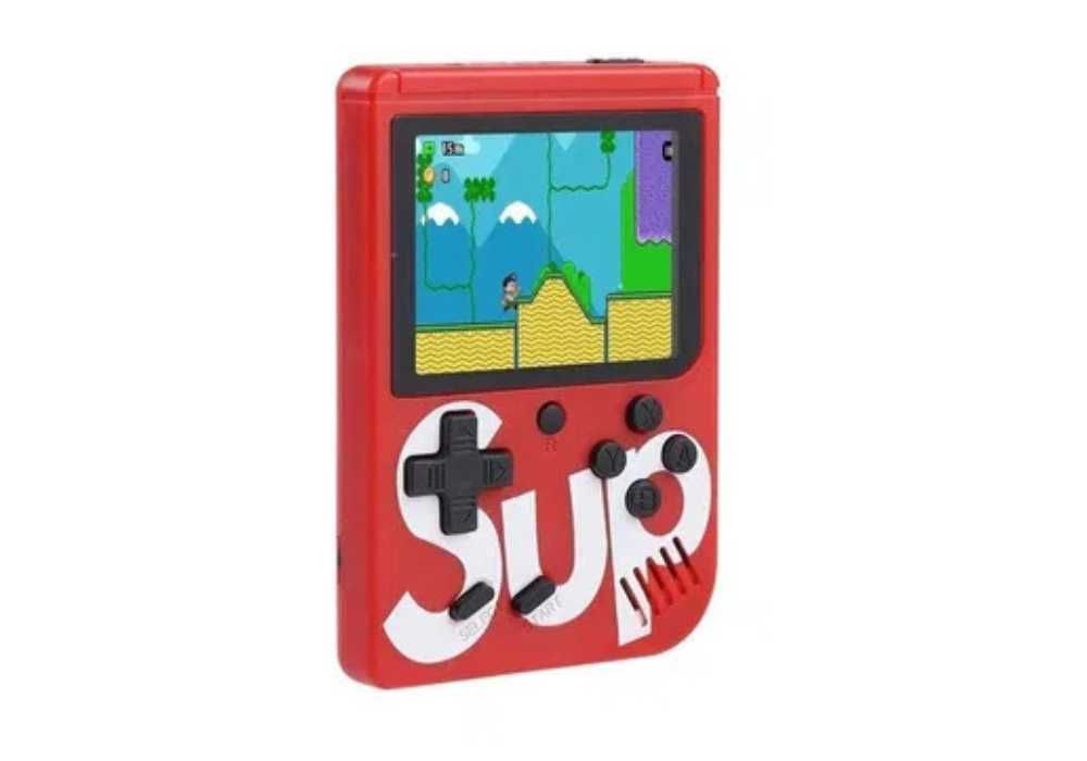 Mini Consolă Retro Jocuri Video 400 în 1 – Portabilă cu USB