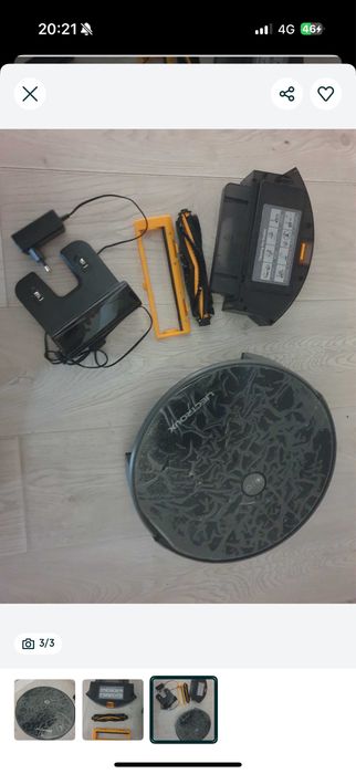 Aspirator robot Liectroux C30B (E30) cu funcție mop – ca nou