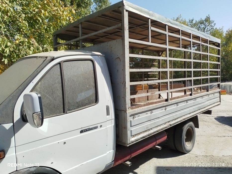 Gazel yuk gaz 330202 tovuq tashishga tayyorlangan