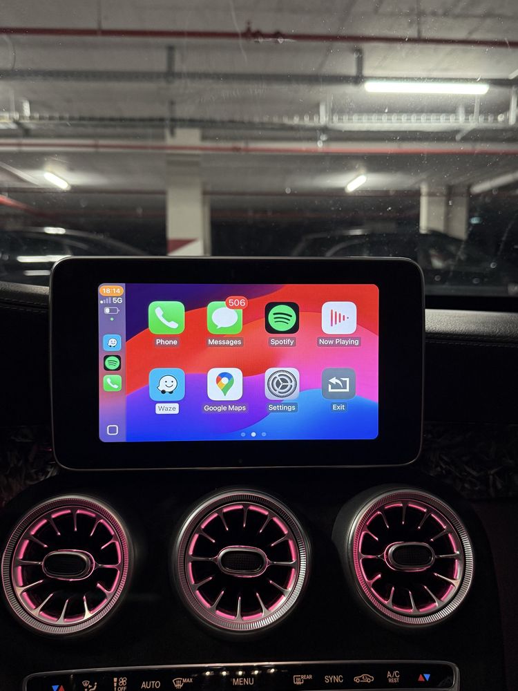 Бежичен Carplay & Android Auto за Mercedes (NTG5.0/5.1)