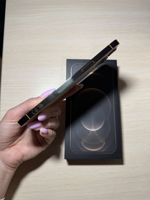 iPhone 12 pro max, Gold, 128GB