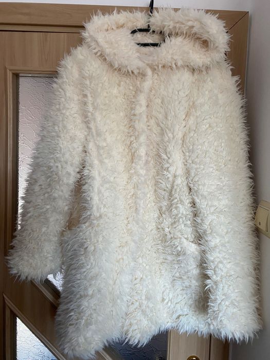 Haină blană artificială/M-L/H&M