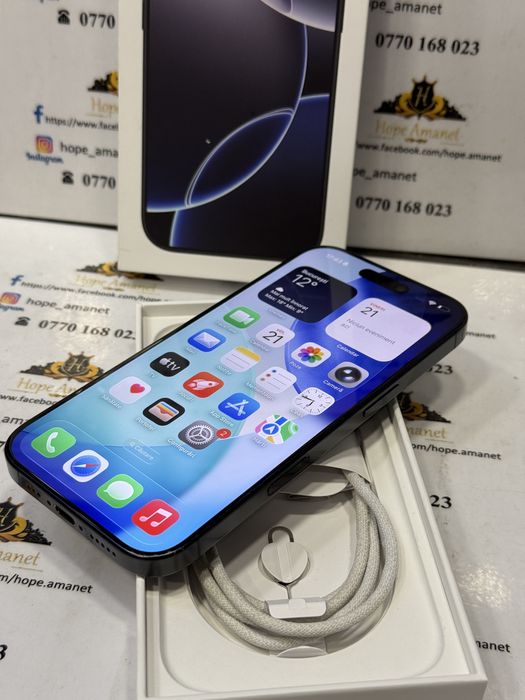 Hope Amanet P7 Iphone 16 Pro 256 Gb