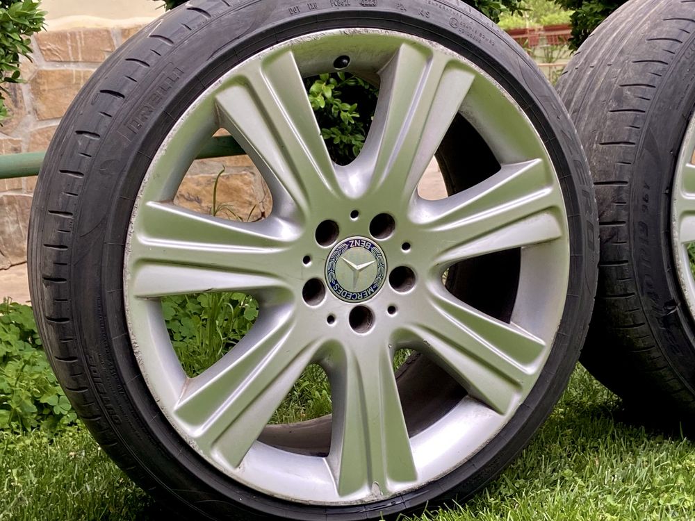 Оригинални джанти Мерцедес 19 / 5х112 s class w220,w221,w220 ес класа
