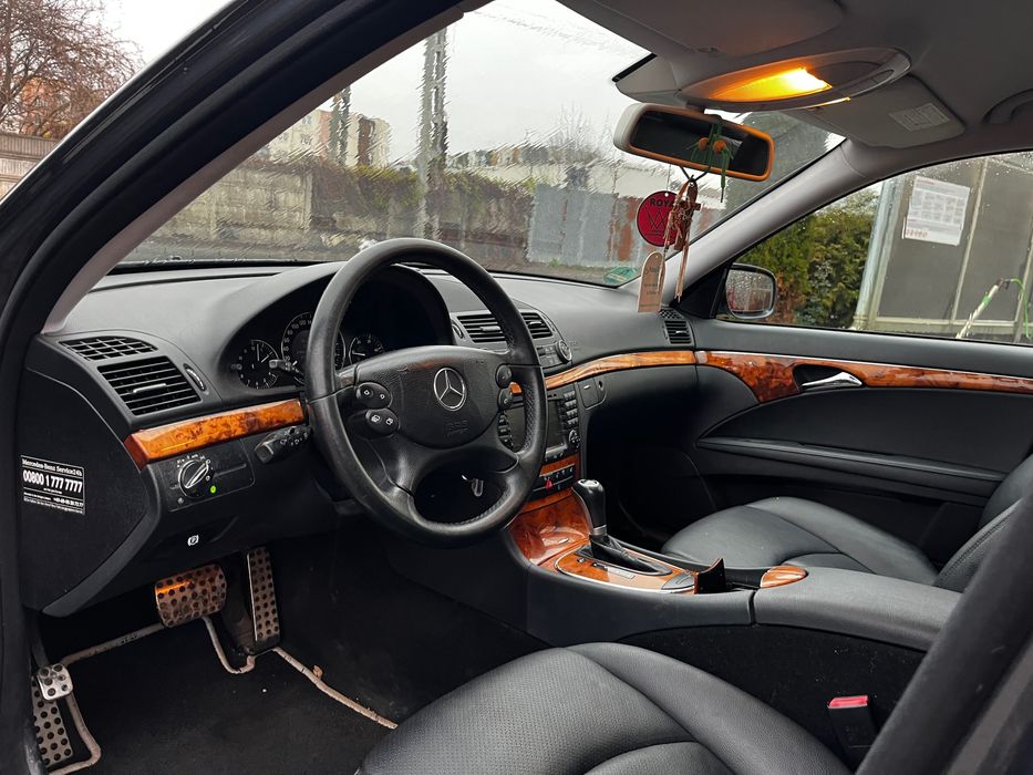 Mercedes e class facelift  2007 Decembrie