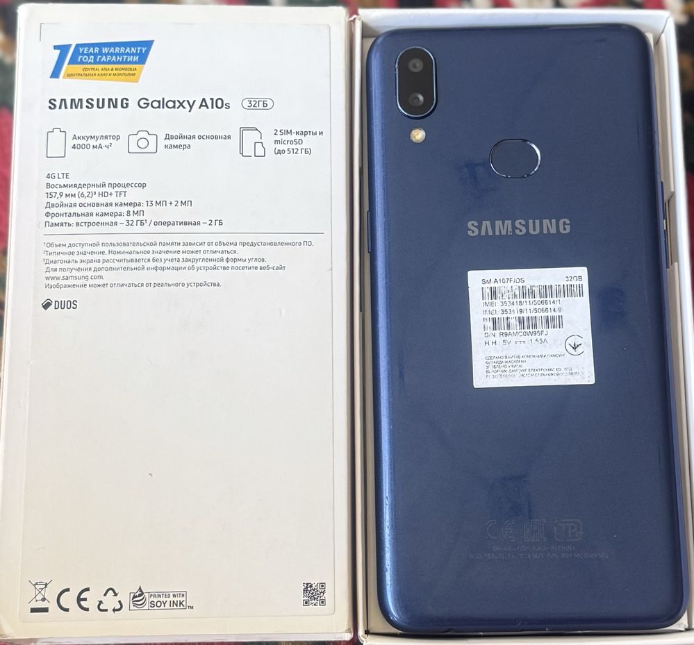 Samsung A10s sotiladi