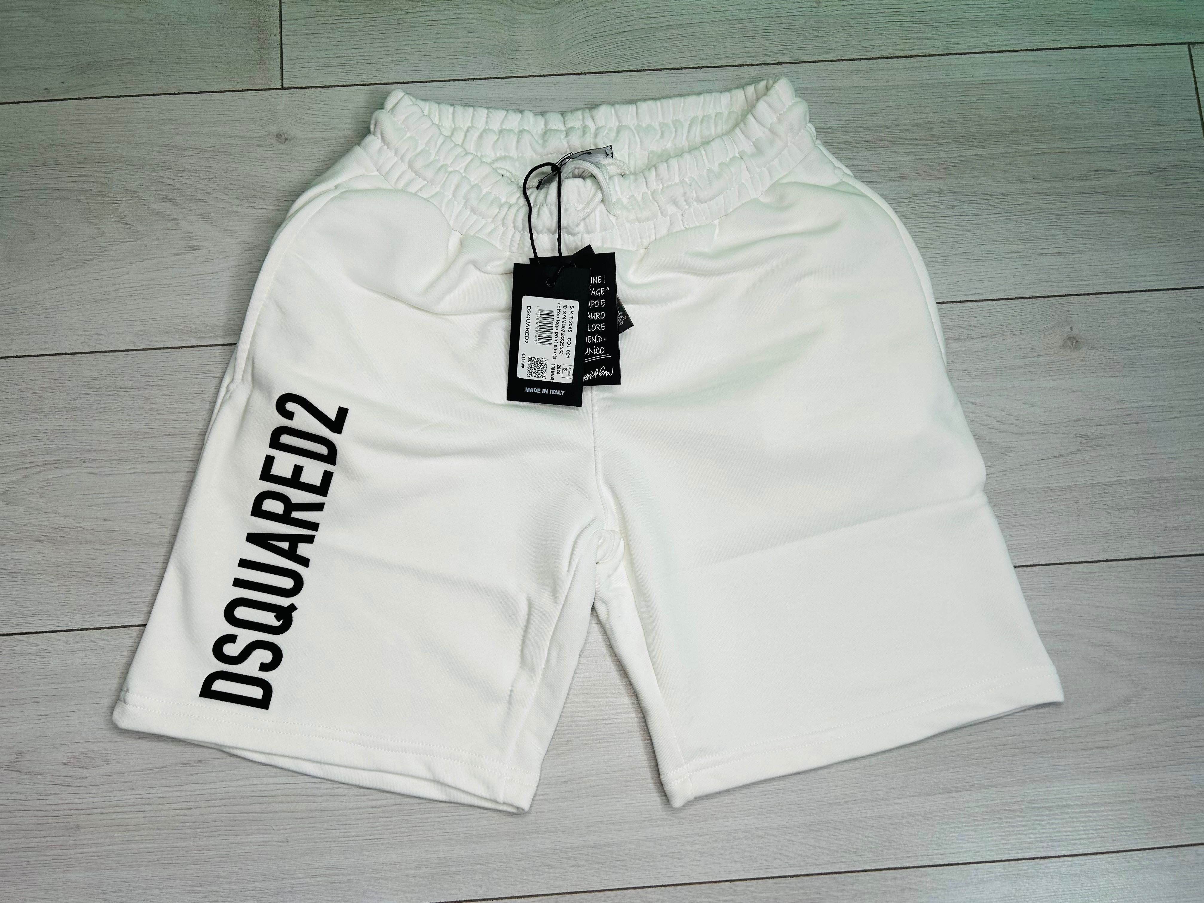 Pantaloni scurți Dsquared 2 white new collection 2024