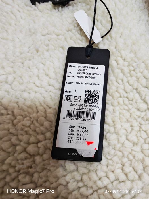 Geaca Blugi G Star  L