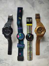 vând ceasuri Casio G-Shock și Swatch POP