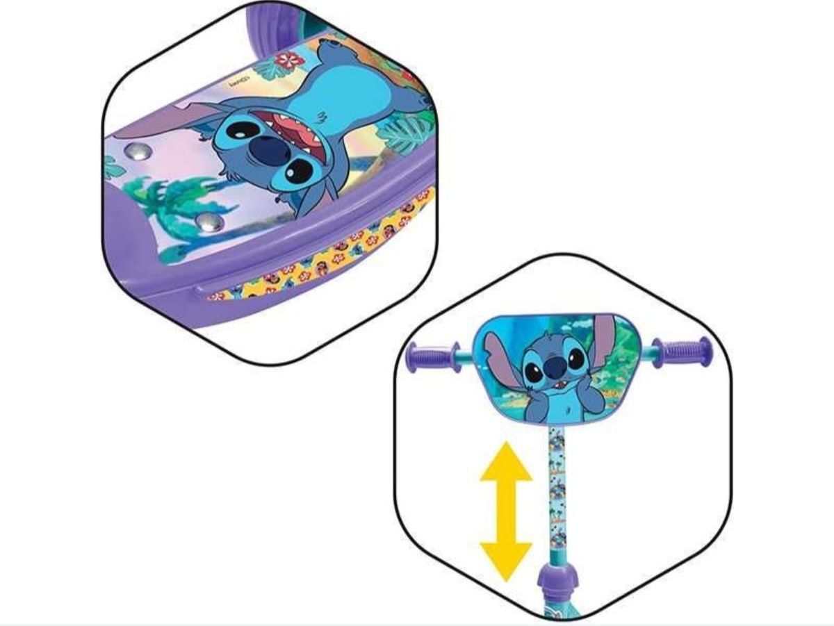 Тротинетка AS Hasbro 3 колела Стич Disney Stitch