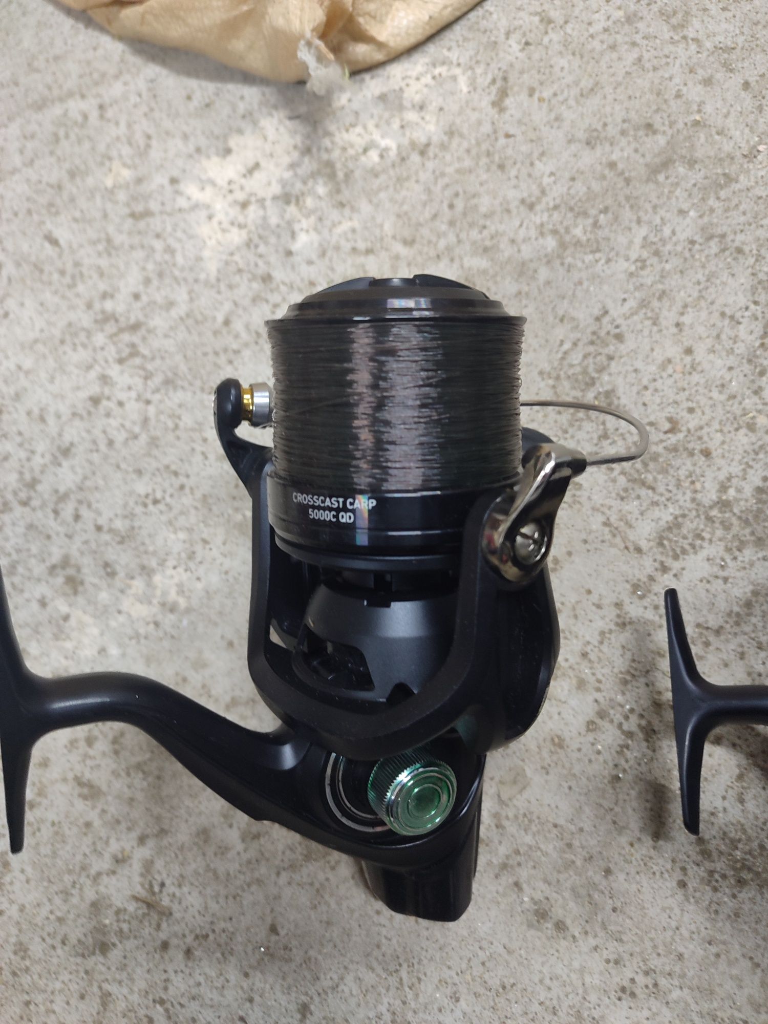 Daiwa, emcast въдицa с калъф и макари daiwa