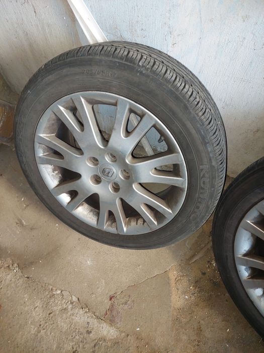 Jante cu anvelope  Renault 17 5x108
