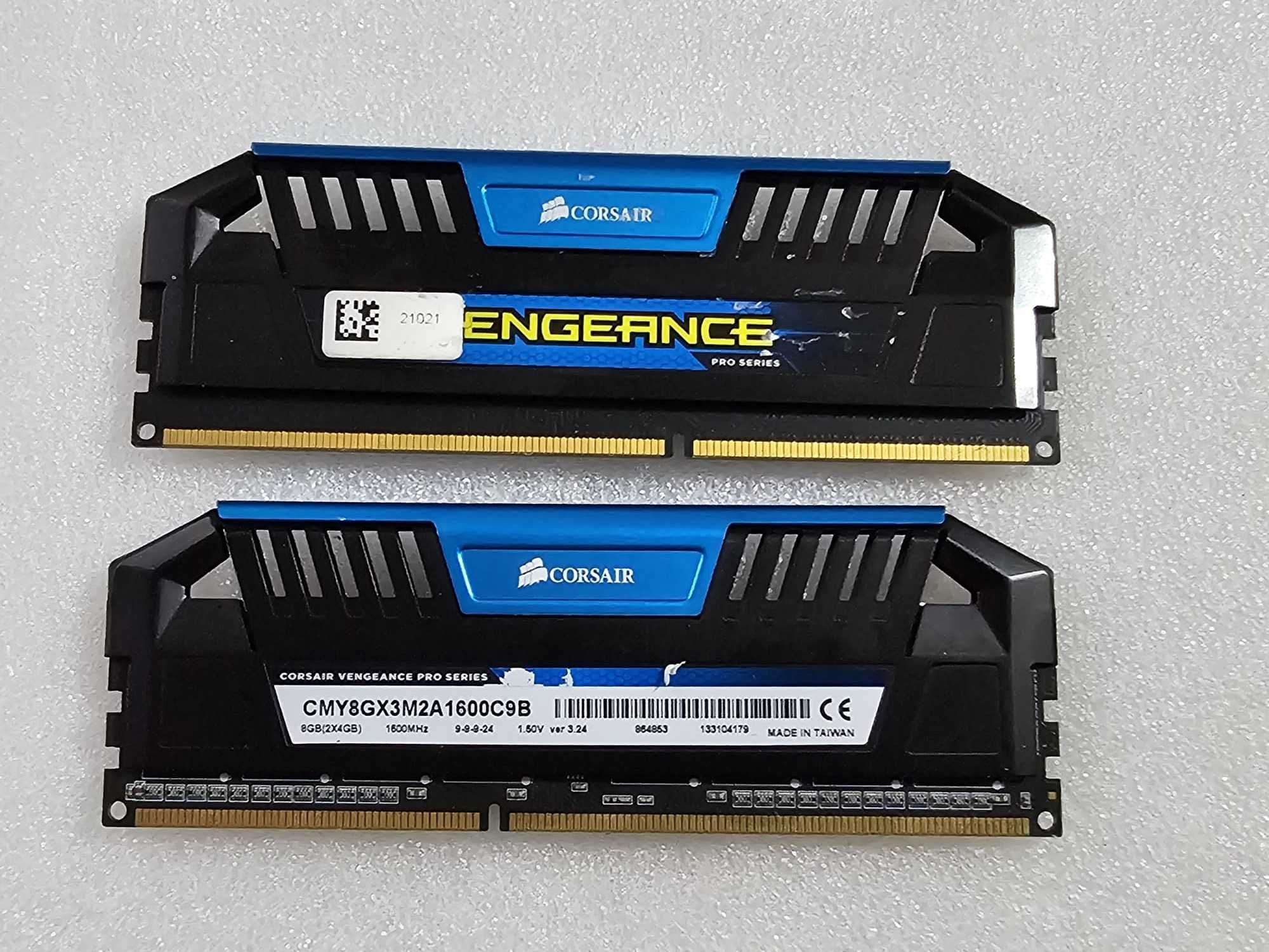 Kit memorie RAM Corsair Vengeance Pro Blue 8GB 2x4GB DDR3 1600MHz