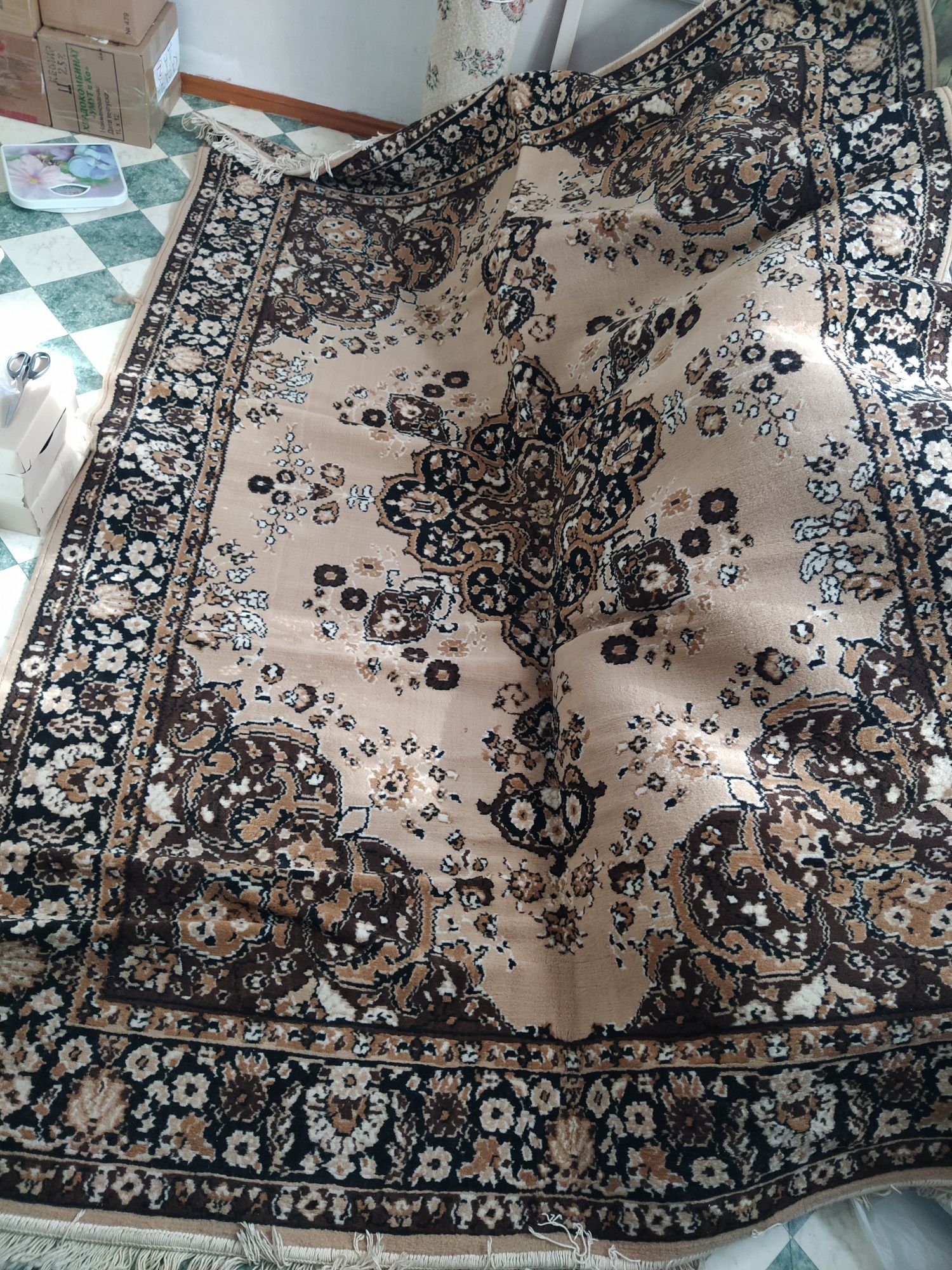 Новый, турецкий ковёр