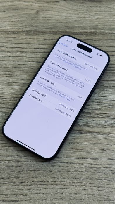 iPhone 16 Pro 512GB codat USA ca Nou Black Titanium