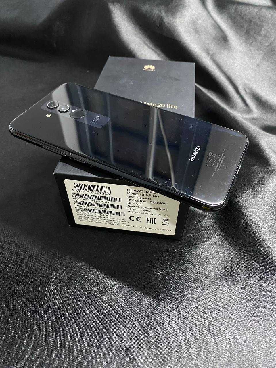 Huawei Mate 20 lite 64 гб Петропавловск Жабаева 273974