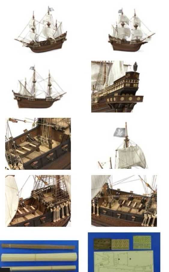 Set Navomodel de construit Buccaneer 12002,Lemn. NOI. SIGILATE.