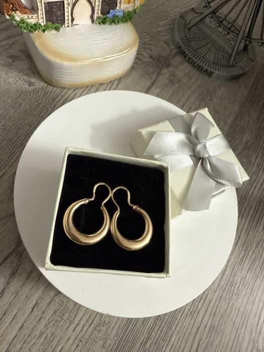 Золотые серьги россия 585