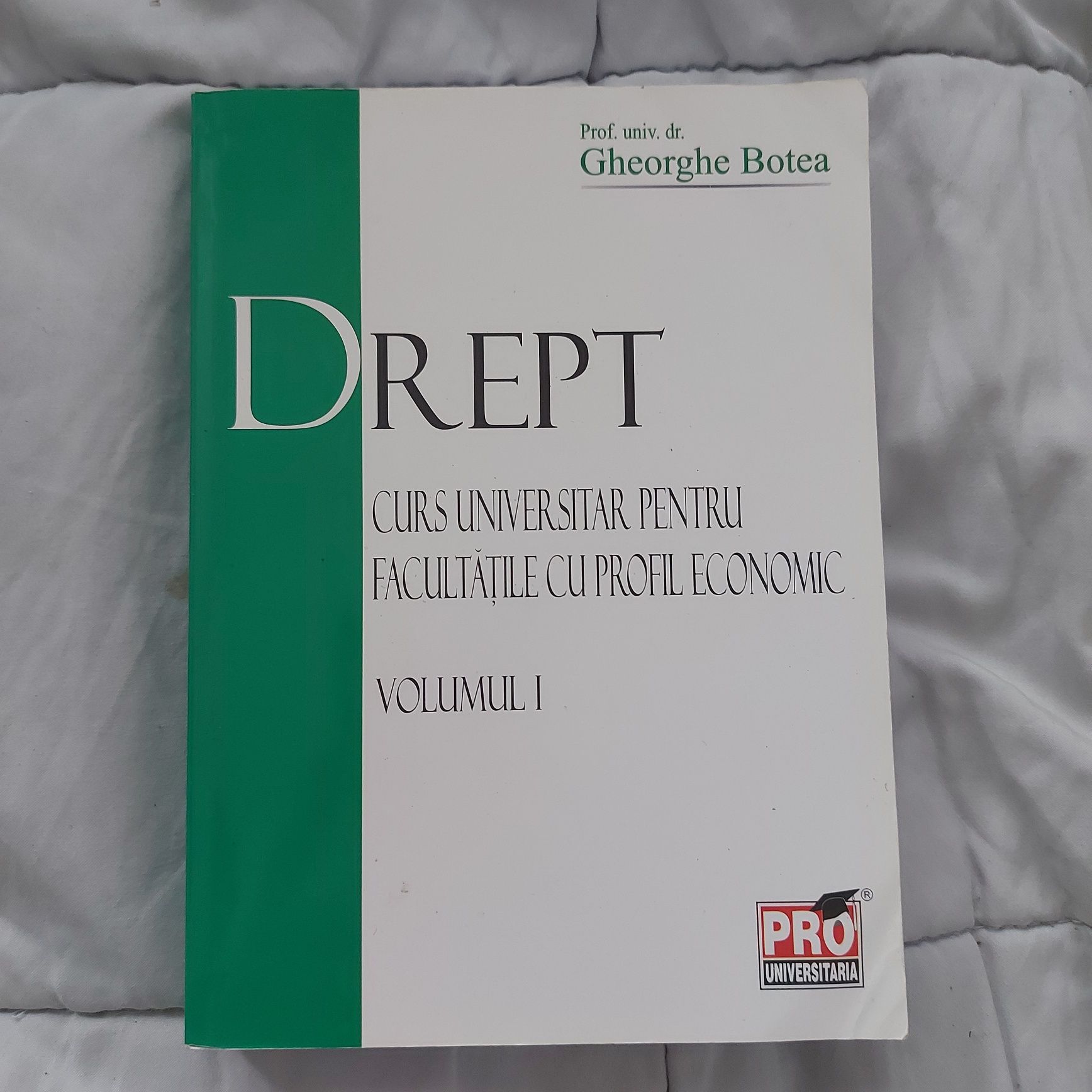 Curs universitar pentru facultățile cu profil economic...Drept