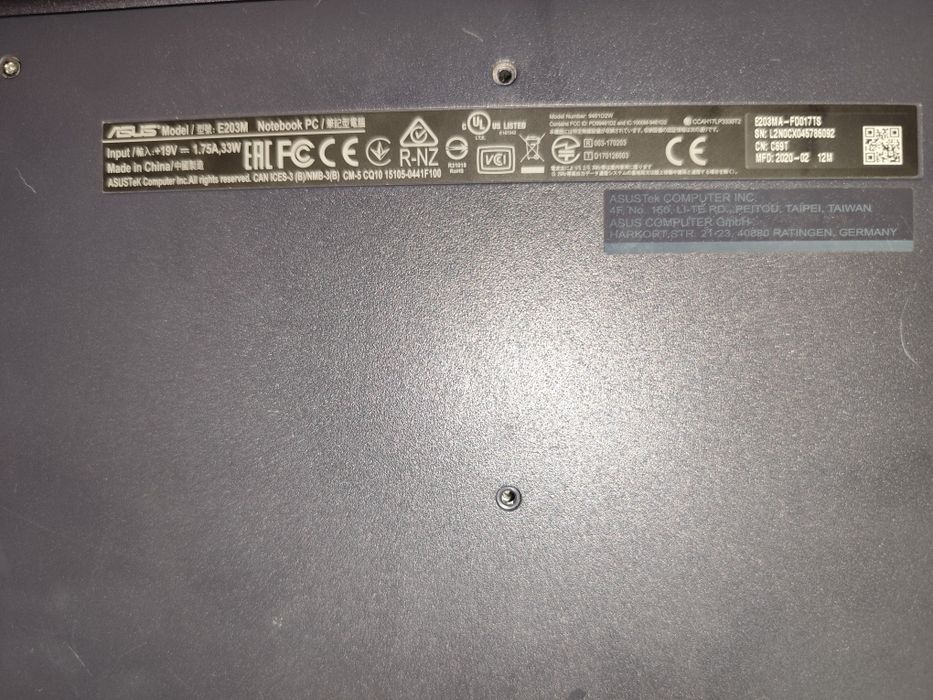 Laptop Asus Notebook