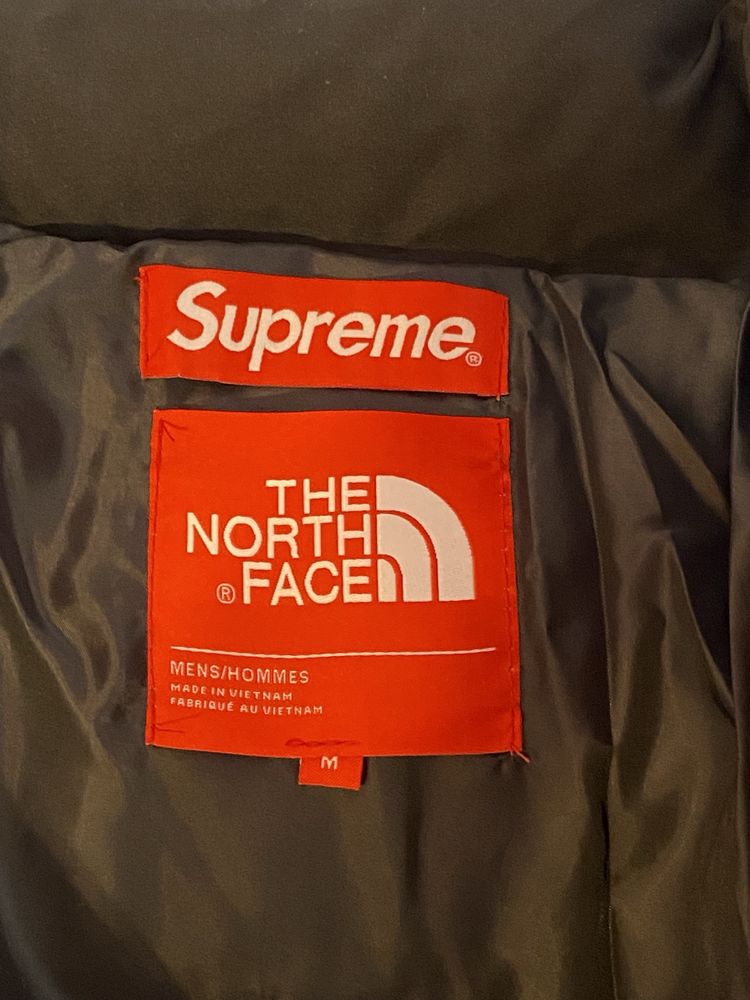 Geaca Puffer TNF x Supreme