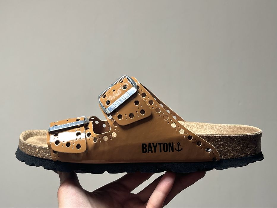 Șlapi/sandale Bayton, piele naturală și sintetică