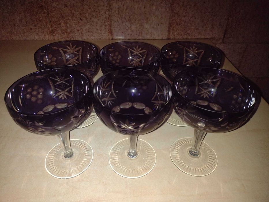 Pahare cristal - 5 seturi diferite