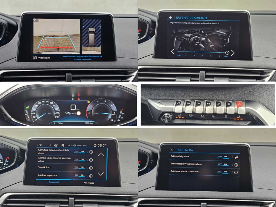 Peugeot 5008 ALLURE 7 Locuri 1.5HDI 131cp 2018 Automat / Impecabila