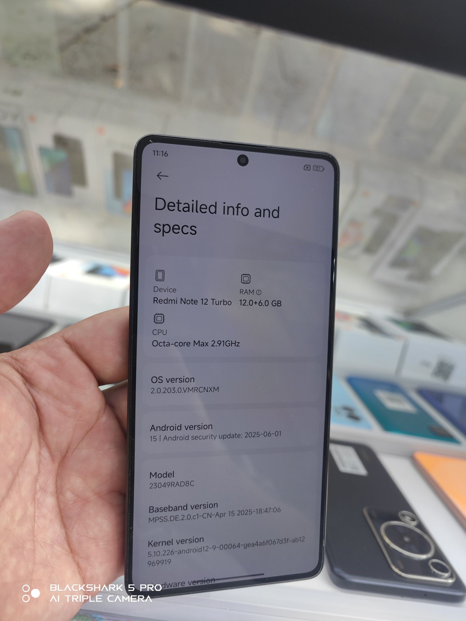 Poco F5 / redmi note 12 turbo 12/512gb