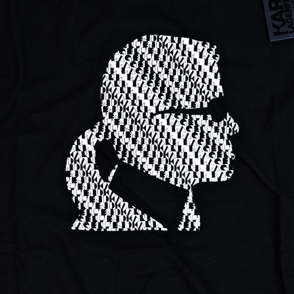 ПРОМО KARL LAGERFELD- S/XL/XXL-Оригинална мъжка черна тениска