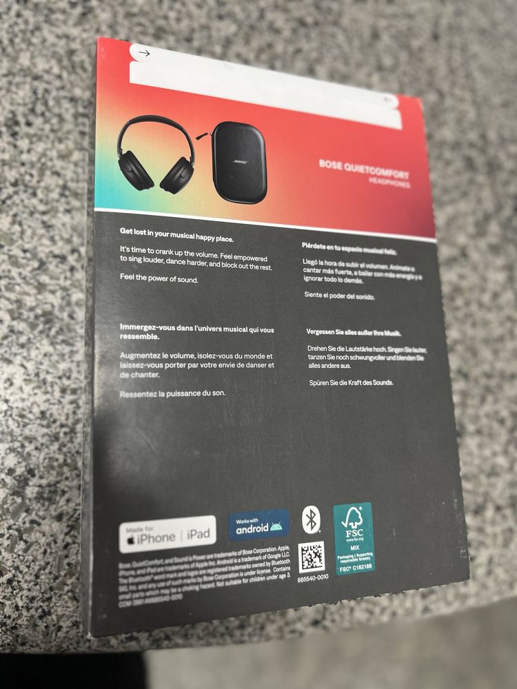 Слушалки  BOSE Quietcimfort