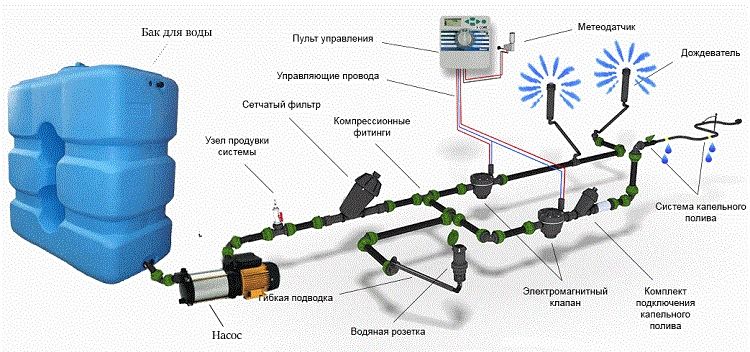 Автополив (автоматическая система полива)