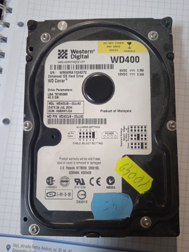 Lot hdd și Rami ddr