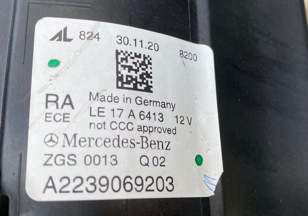 Фарове far DIGITAL LIGHT фар за Мерцедес S223 Mercedes S-класа W223