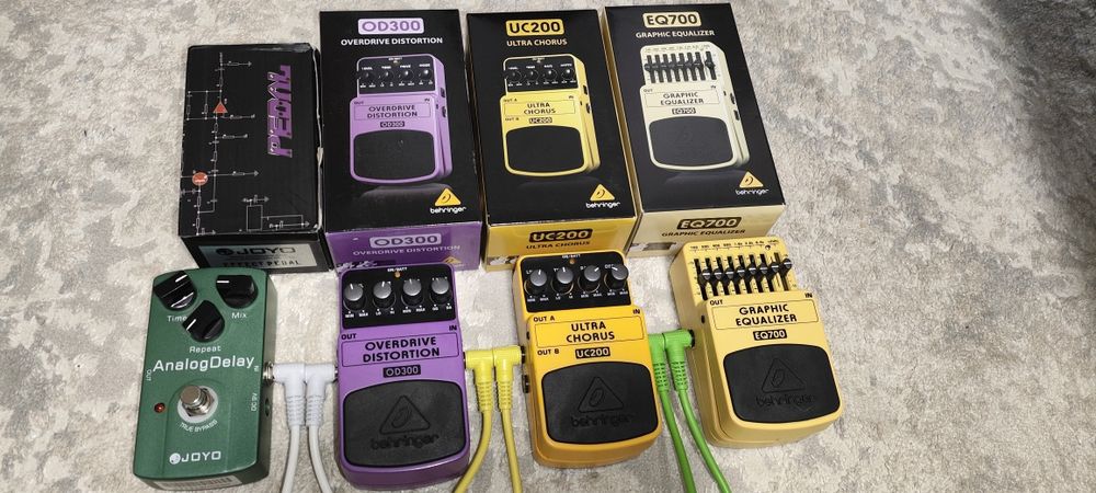 Педали Эффектов для электрогитары