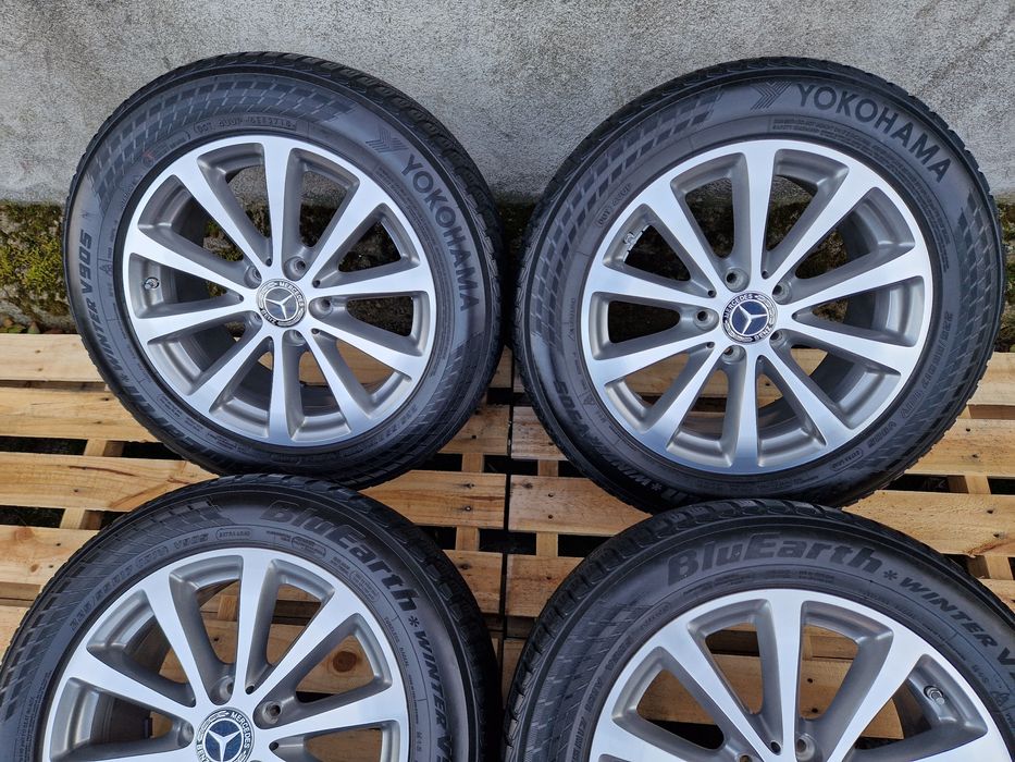 Jante Mercedes E Class W213 anvelope iarna 225 55 17