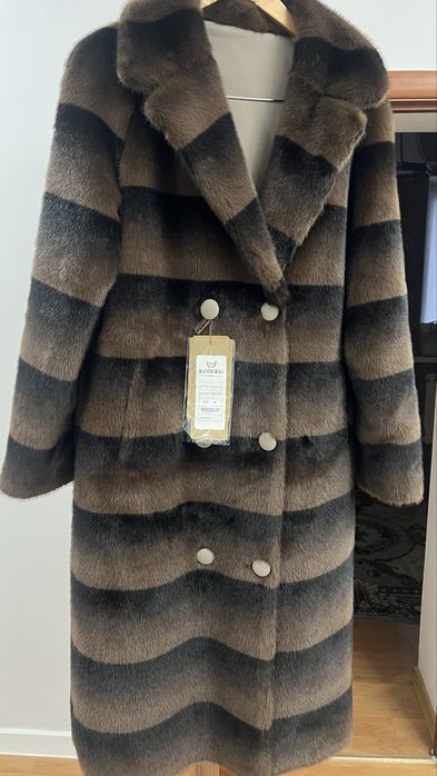 Зимнее пальто двухсторонее