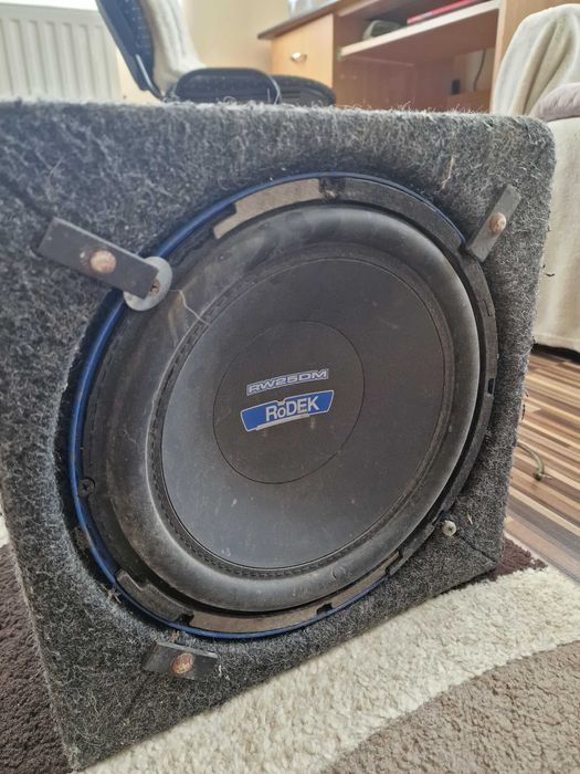 Mélynyomó +  erősítő/Subwoofer Roder + amplificator Kenwood